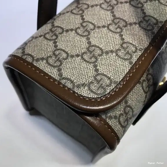 Hyperpeter bag Horsebit GUCCI top small handle 1955 0607